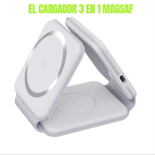 CARGADOR INALÁMBRICO 3 EN 1 MAGSAFE